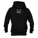 PRIDE OR DIE lone wolf hoodie -black